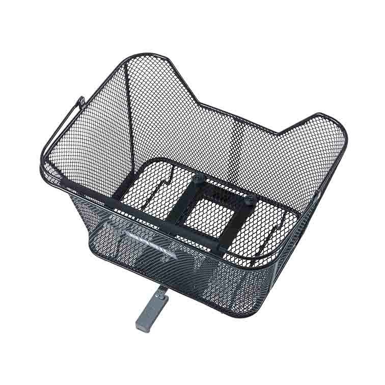Pakiraamikorv BASIL Lesto, MIK, metallist, must