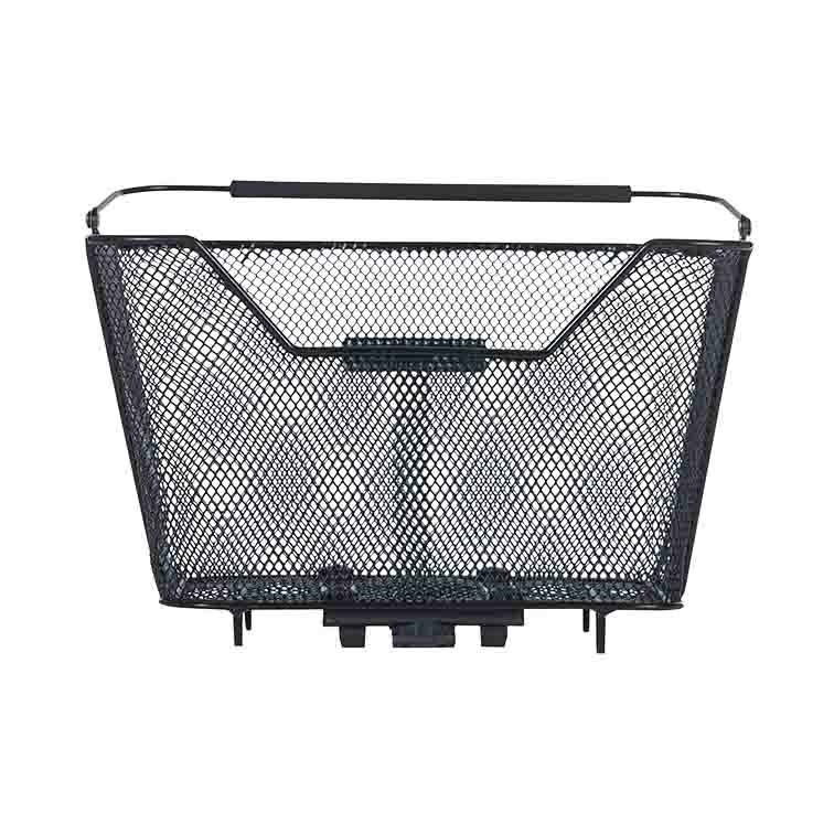 Pakiraamikorv BASIL Lesto, MIK, metallist, must