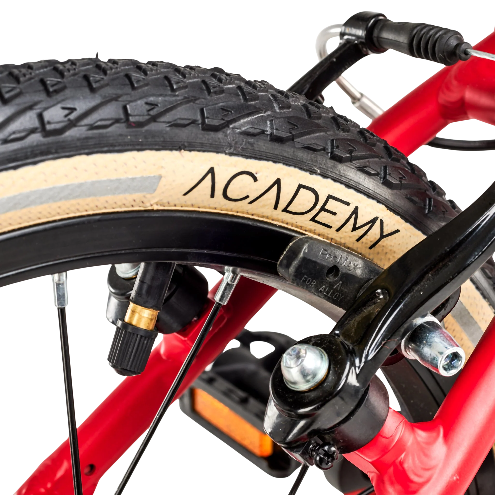 Ülikerge laste jalgratas ACADEMY Grade 3, 16″ punane