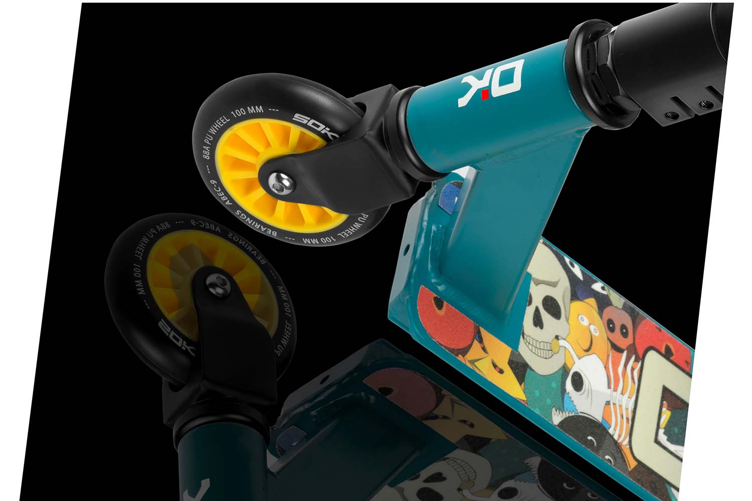 Trikitõukeratas SOKE GO! sinine-kollane