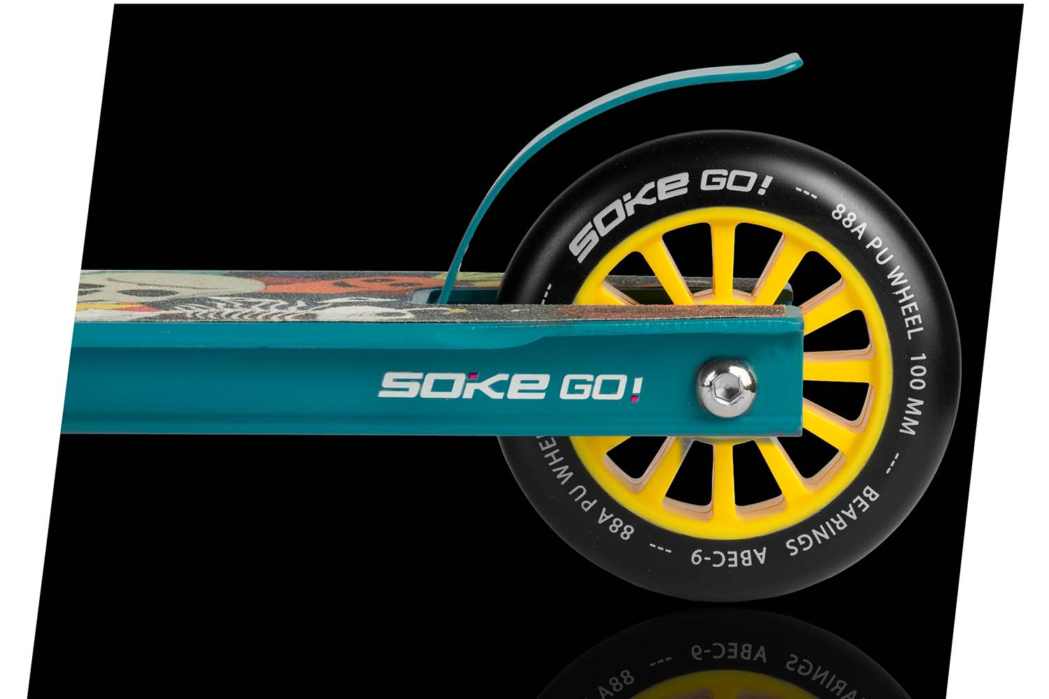 Trikitõukeratas SOKE GO! sinine-kollane