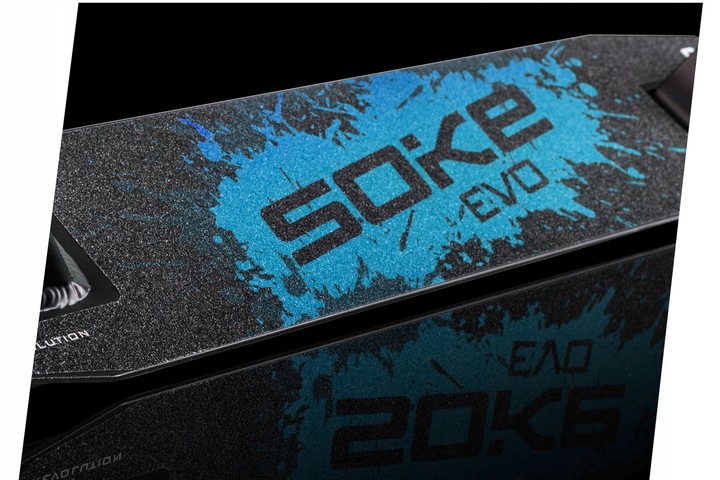 Trikitõukeratas SOKE EVO, must-sinine