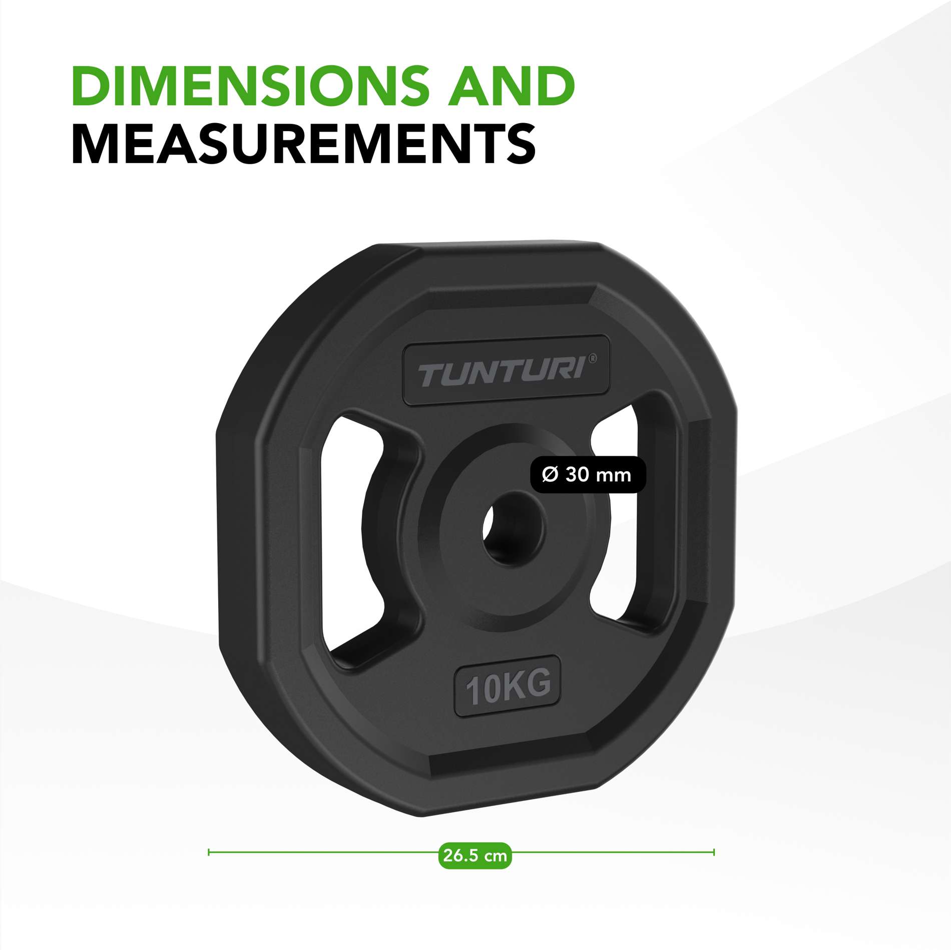 Raskuskettad TUNTURI PRO Aerobic Pump Plates 10 kg