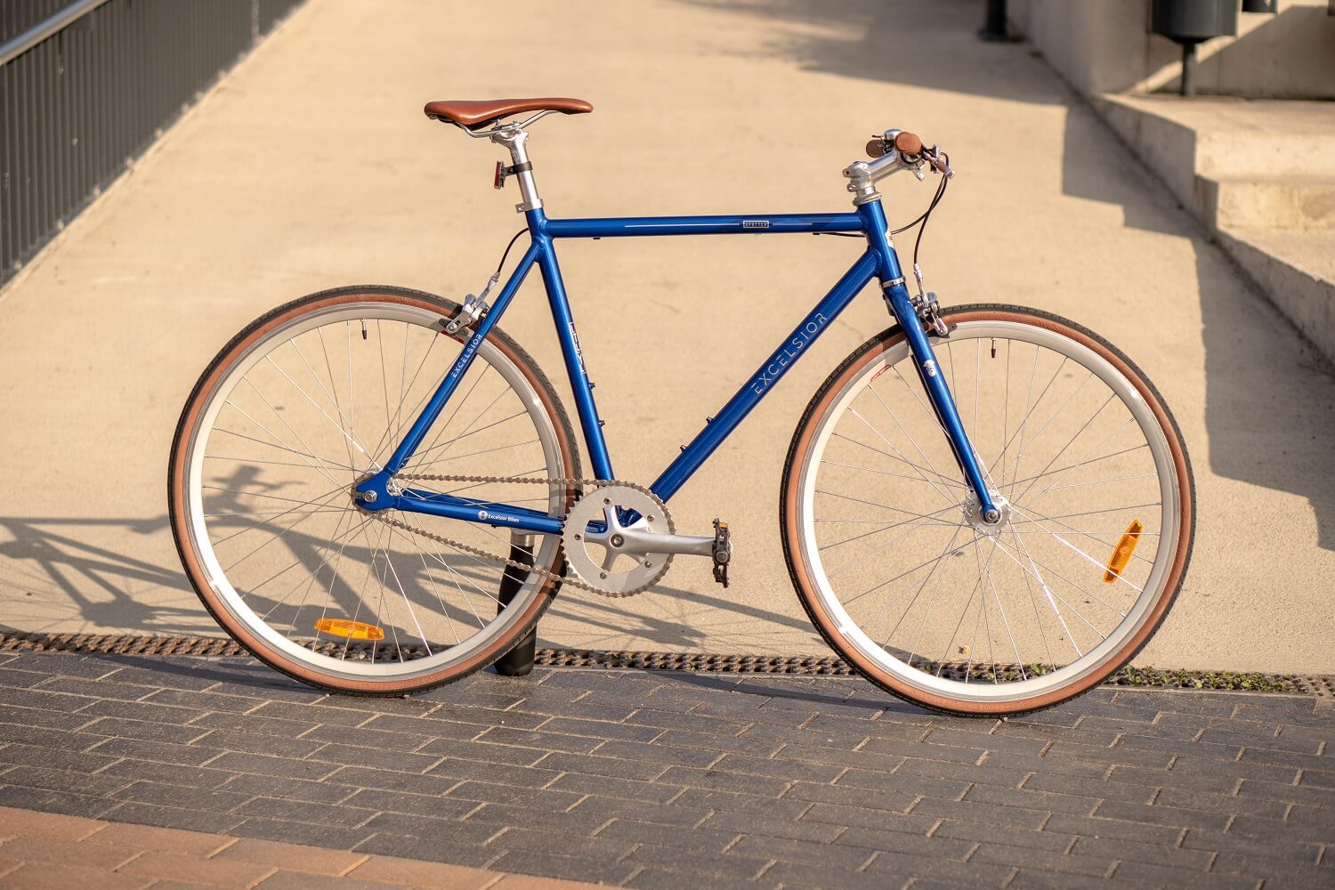 Fixie jalgratas EXCELSIOR Sputter, oranž (L)