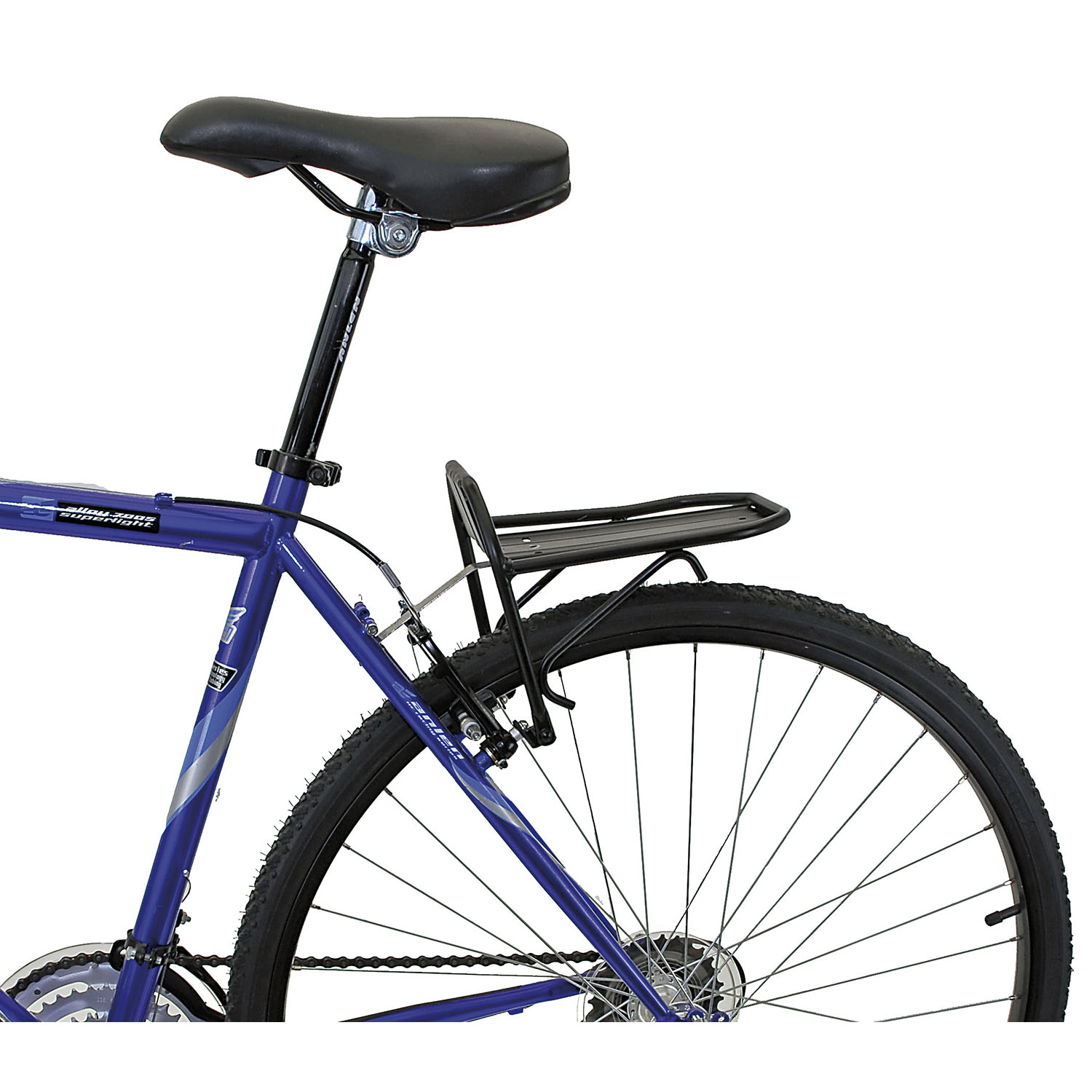 Esipakiraam M-WAVE Mini F+R Carrier, 9 kg, 24″-28″, V-piduritele, must