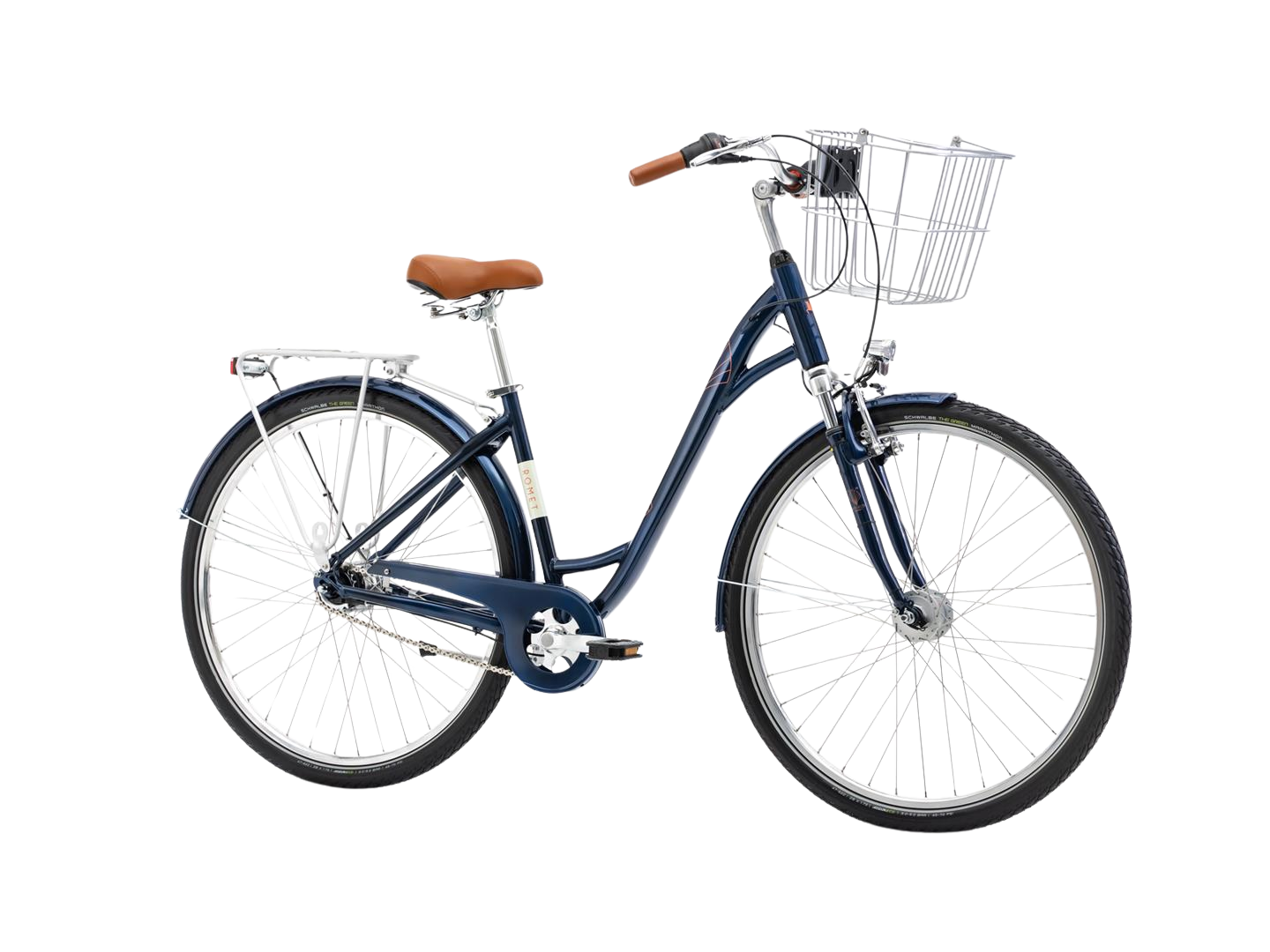 Jalgratas ROMET Art Deco Lux, esikorviga, sinine (M)