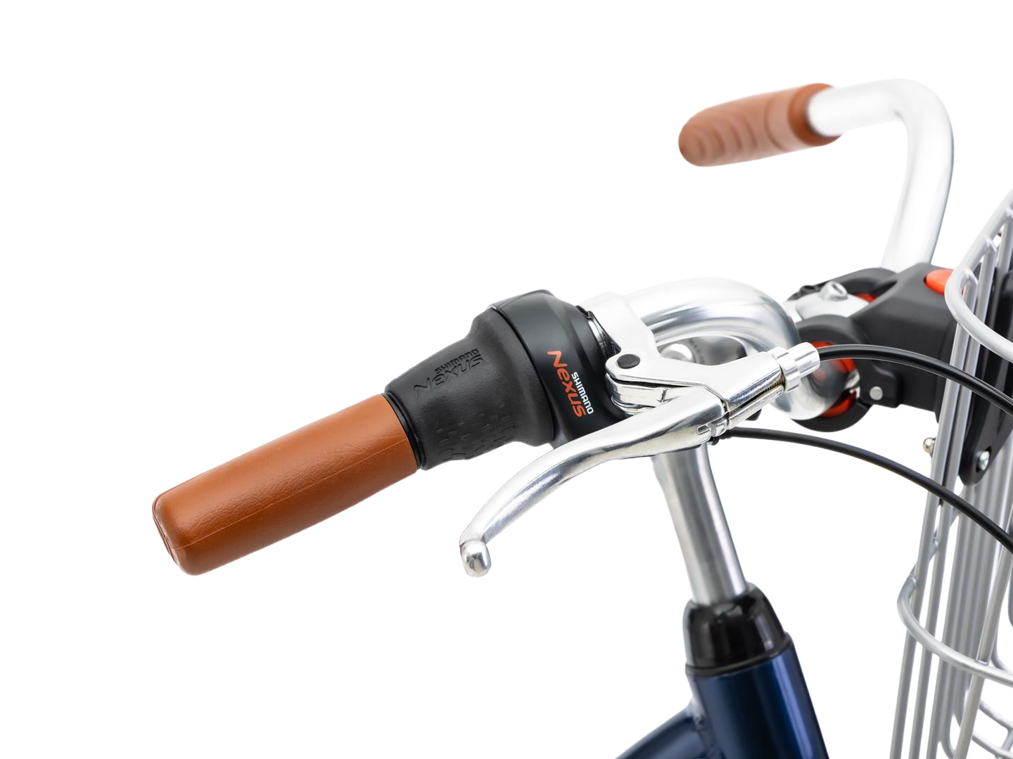 Jalgratas ROMET Art Deco Lux, esikorviga, sinine (M)