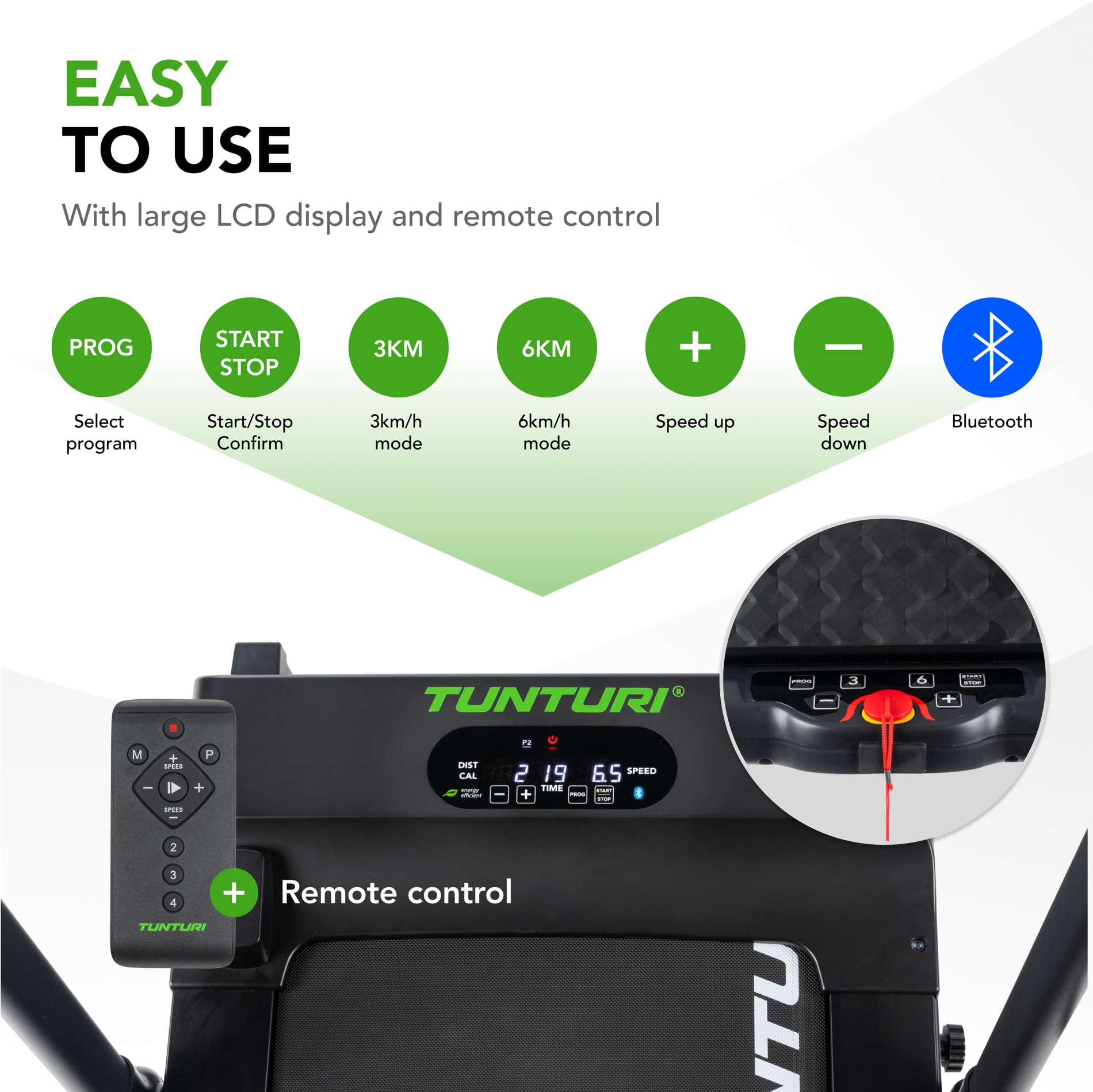 Jooksulint TUNTURI Cardio Fit T10