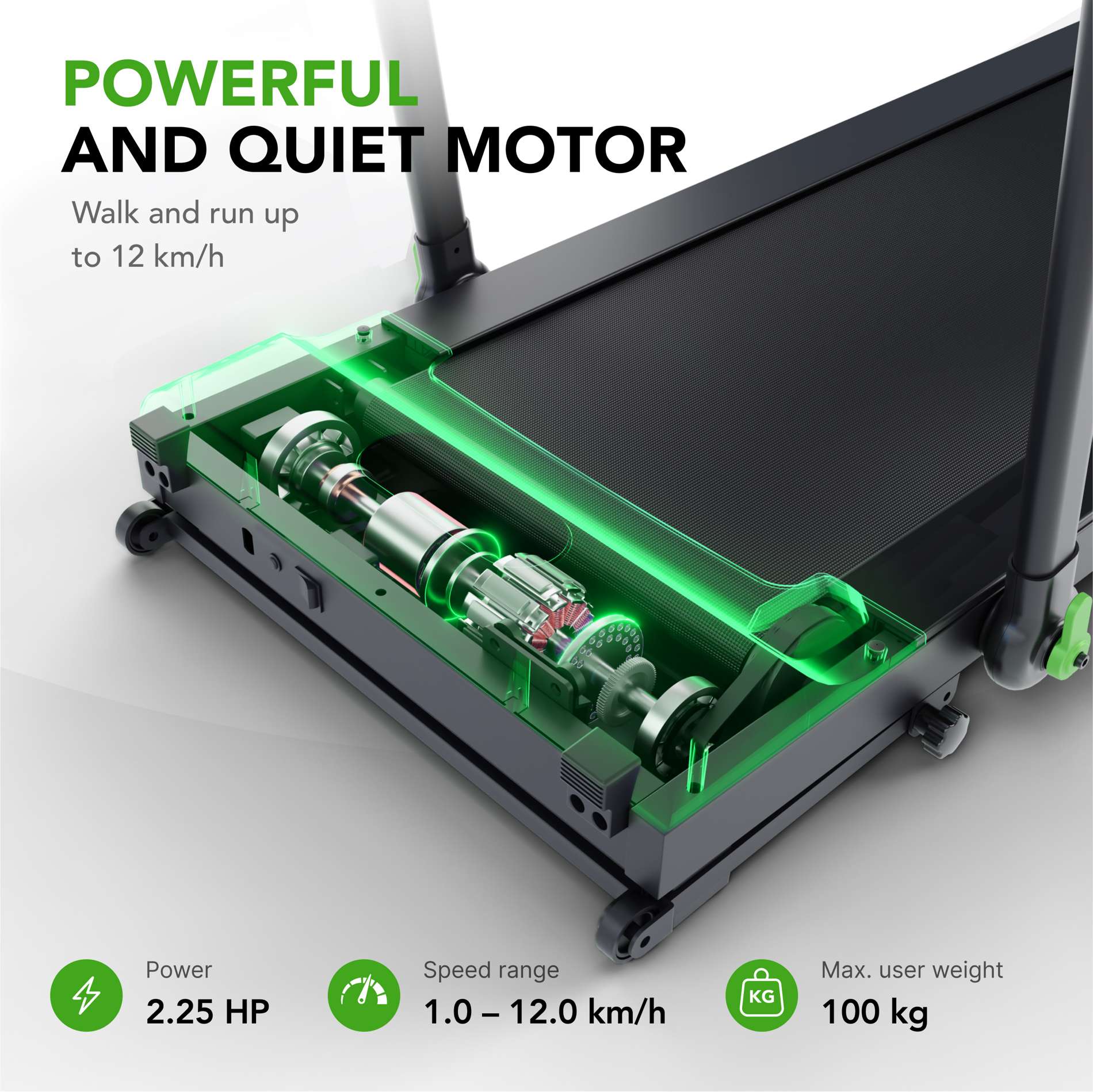 Jooksulint TUNTURI Cardio Fit T10