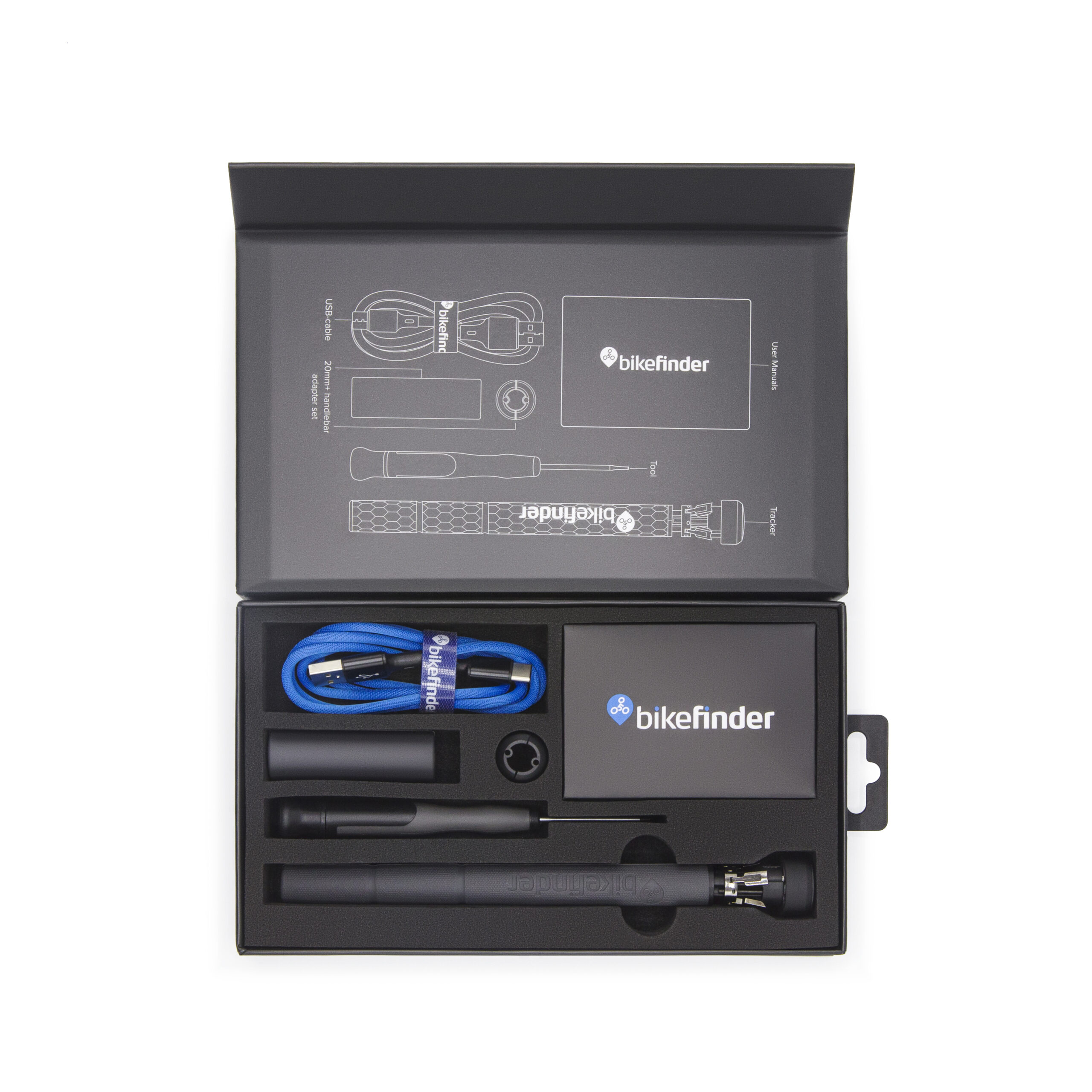 GPS jälgija jalgratastele BIKEFINDER Gen2