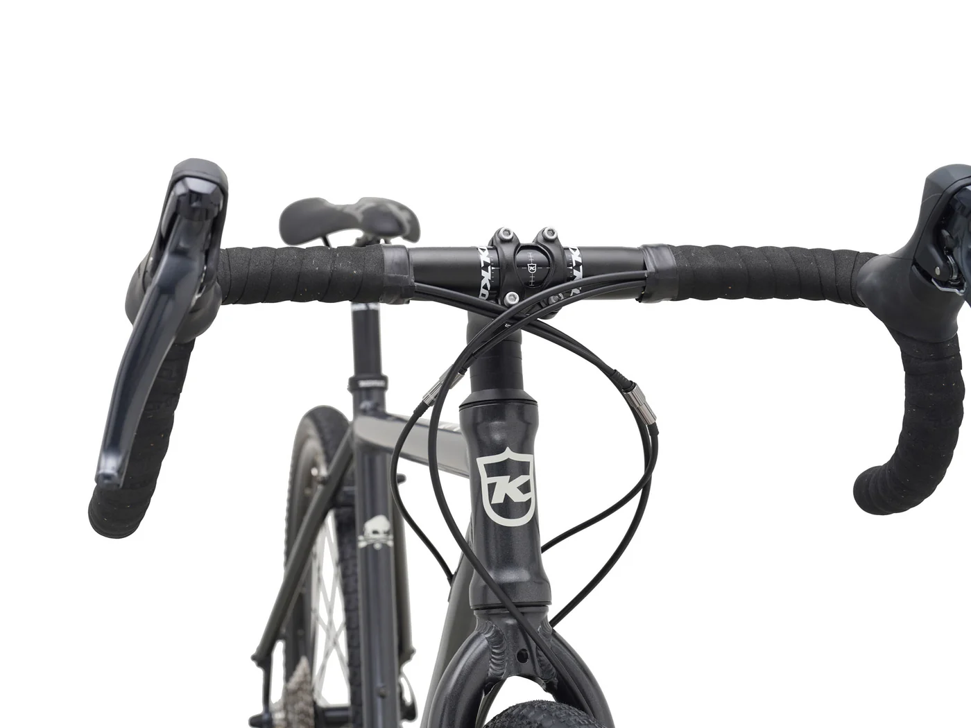 Gravel jalgratas KONA Rove AL/DL (2025) Satin Metallic Black (L)