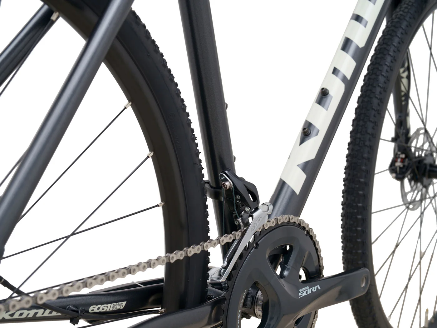 Gravel jalgratas KONA Rove AL/DL (2025) Satin Metallic Black (L)