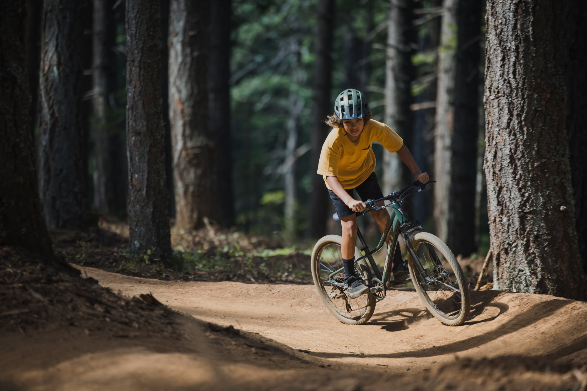 Laste jalgratas GIANT Talon 24, Trekking Green