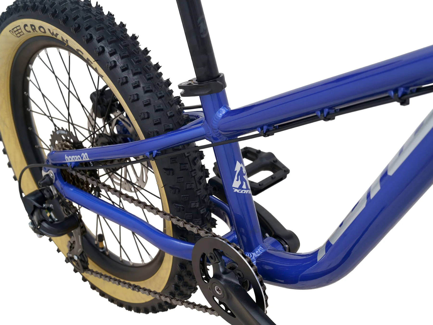 Laste jalgratas KONA Honzo 20, Gloss Metallic Lazuli Blue