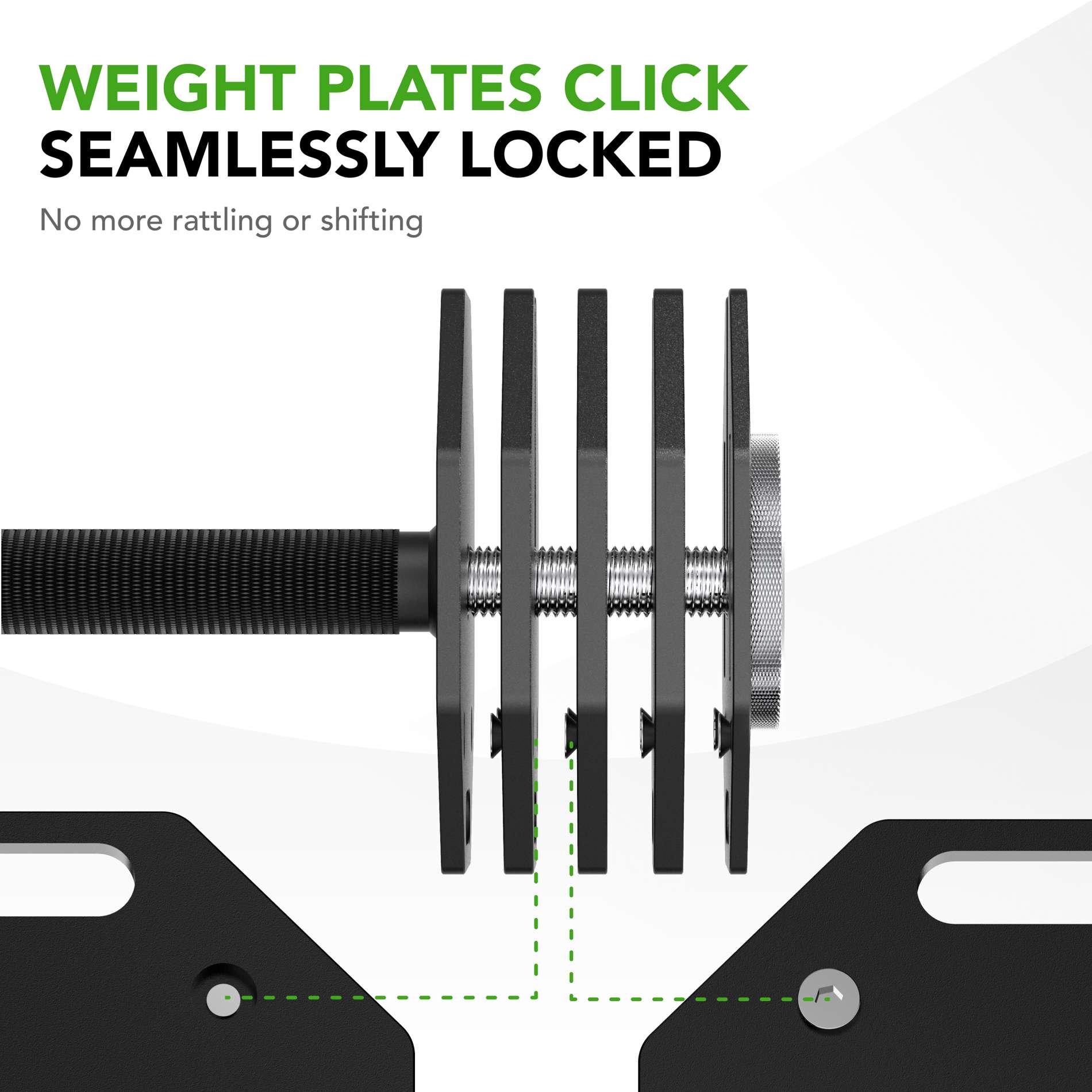 Hantel TUNTURI Rapid Adjustable Dumbbell 20kg