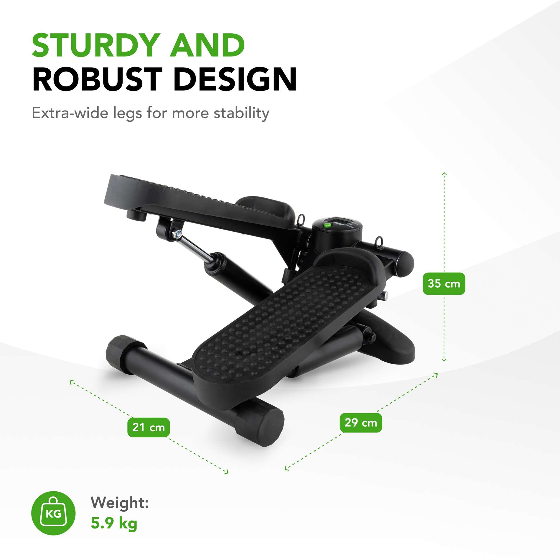 Stepper TUNTURI Stepper, Black incl Display