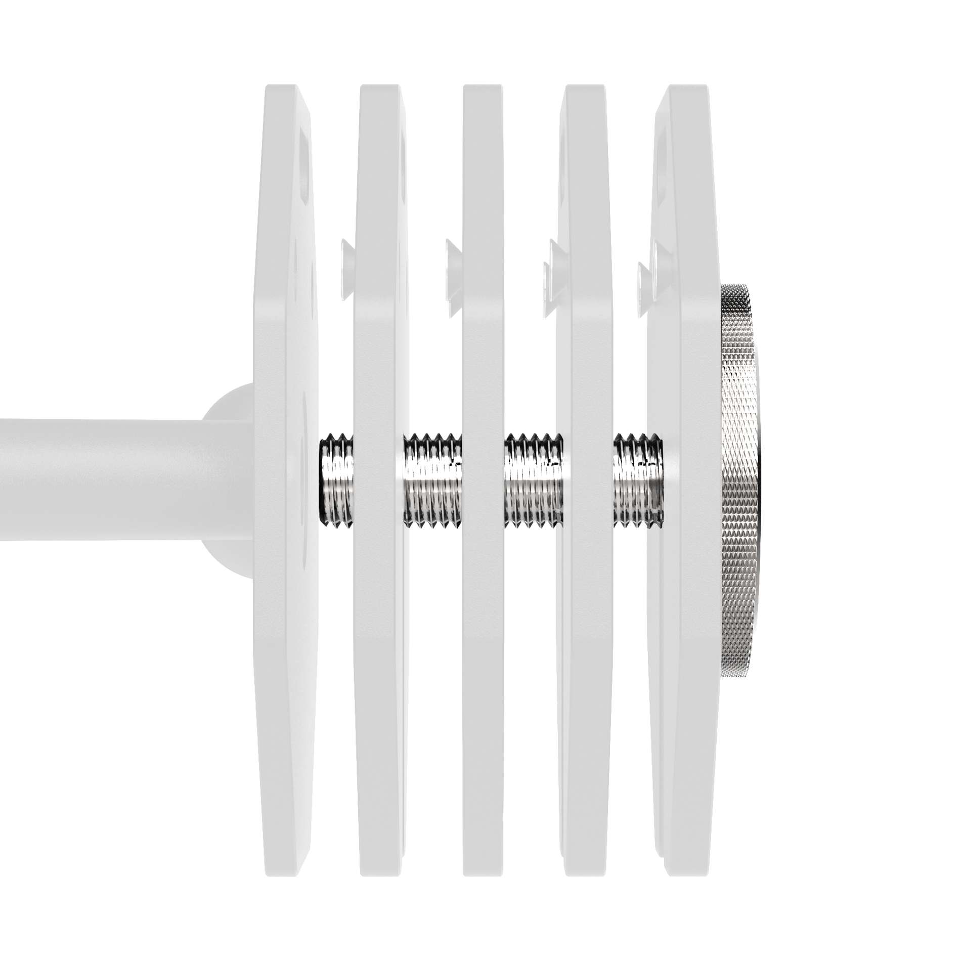 Kruvi lisaraskuse kinnitamiseks TUNTURI Rapid Long Screw