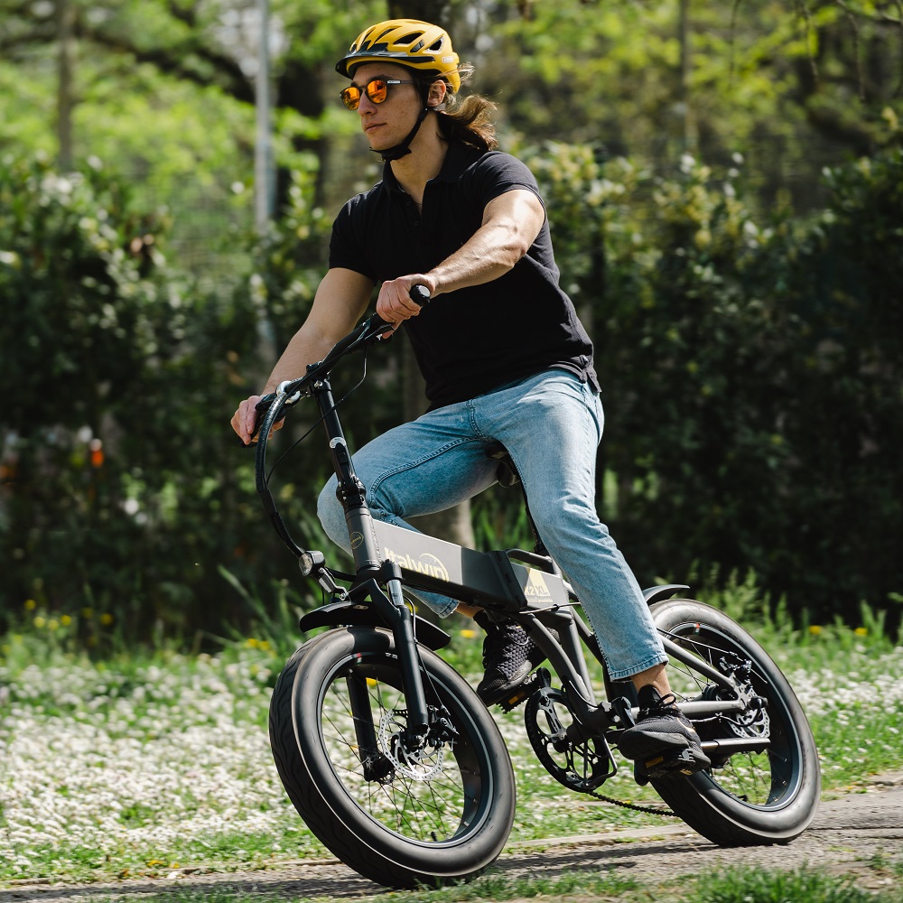 Kokkupandav elektrijalgratas ITALWIN K2 XL (36V / 10,5 Ah), valge