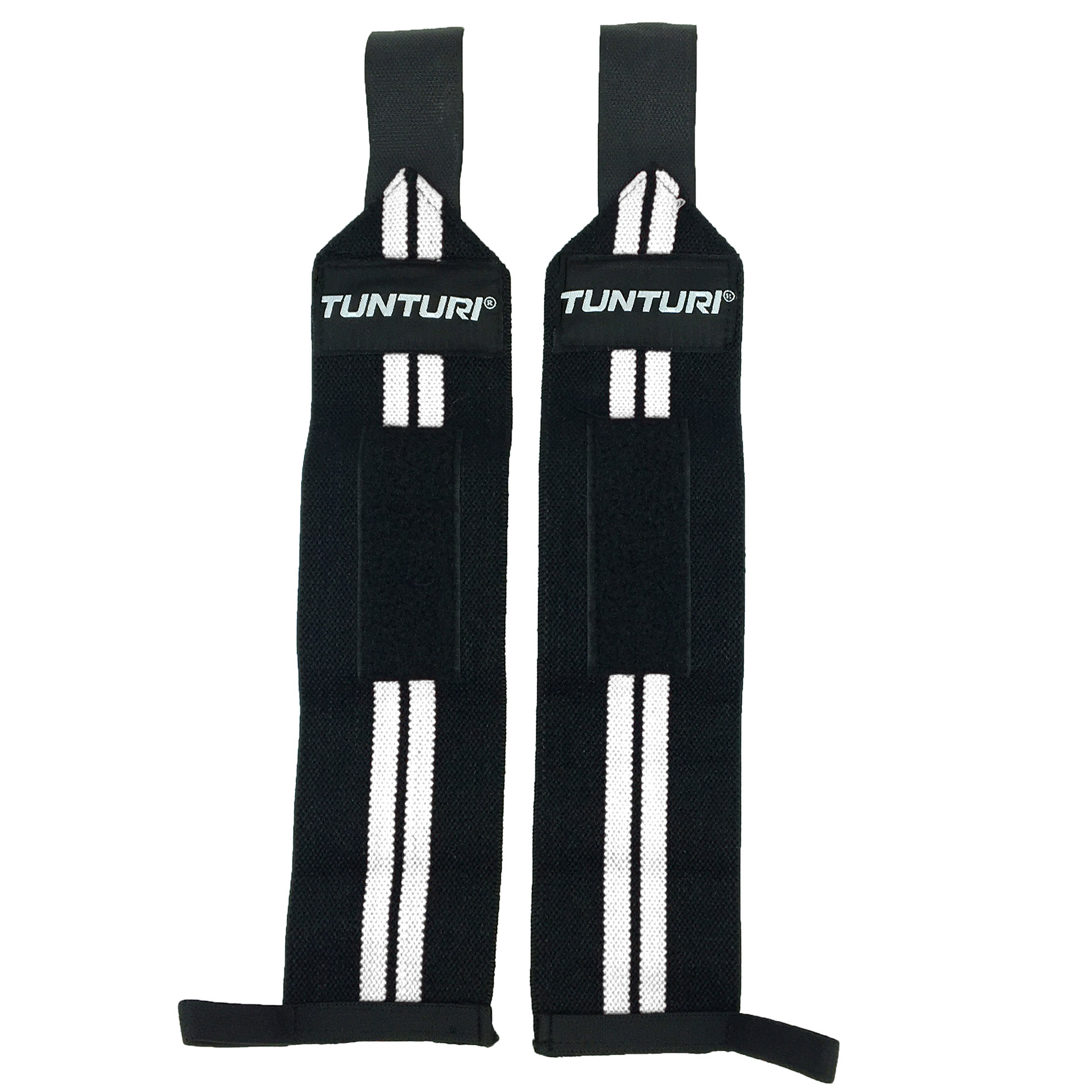 Randmerihmad TUNTURI Wrist Wraps, valged