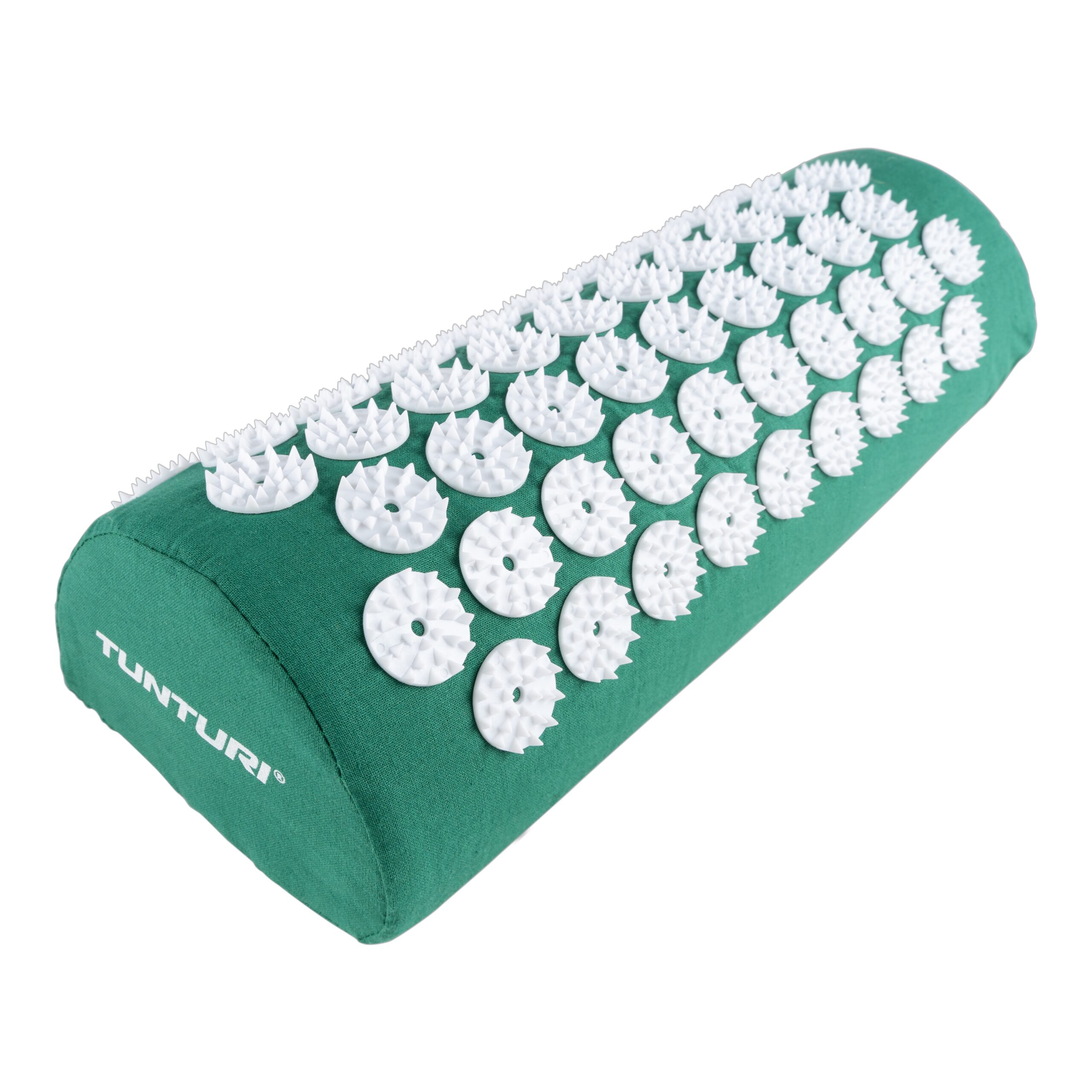 Punktimassaaži matt ja padi Tunturi Acupressure Mat And Pillow, Green