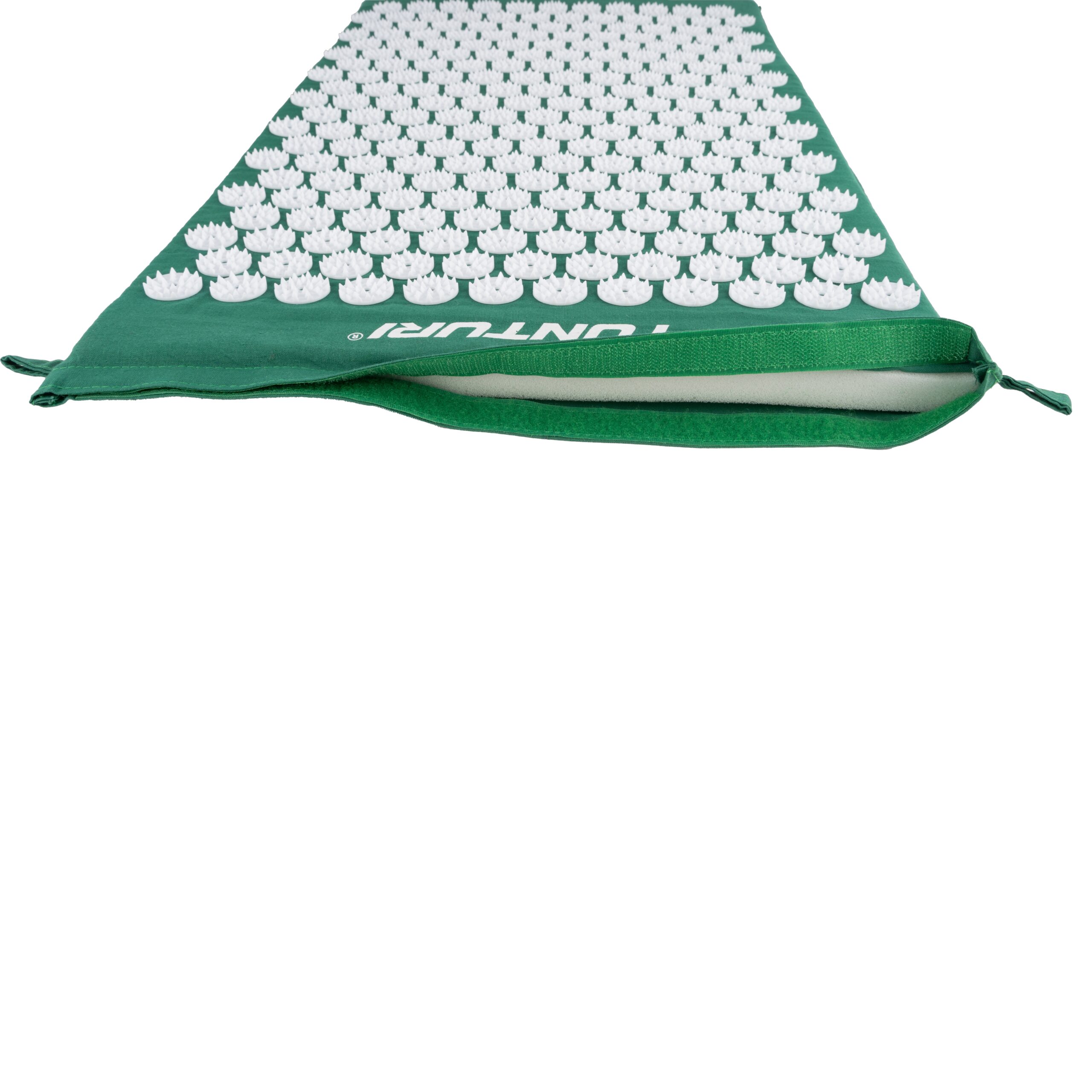 Punktimassaaži matt ja padi Tunturi Acupressure Mat And Pillow, Green