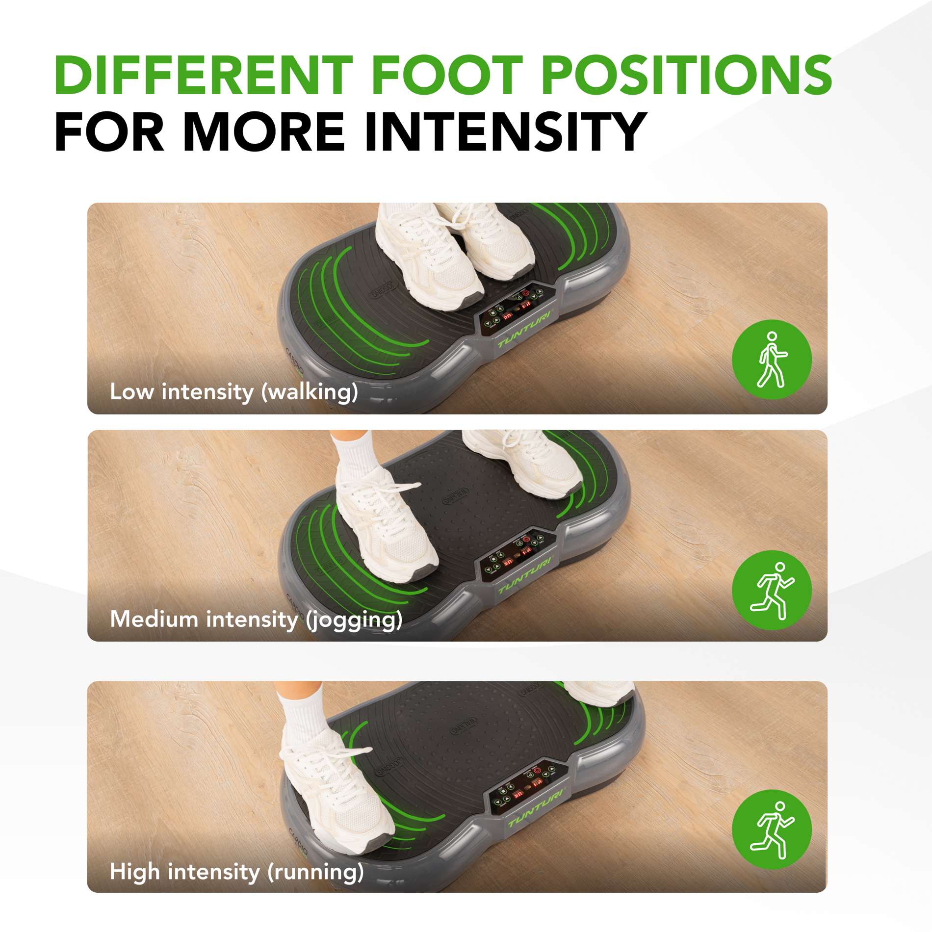 Vibratsiooniplaat TUNTURI Cardio Fit V40